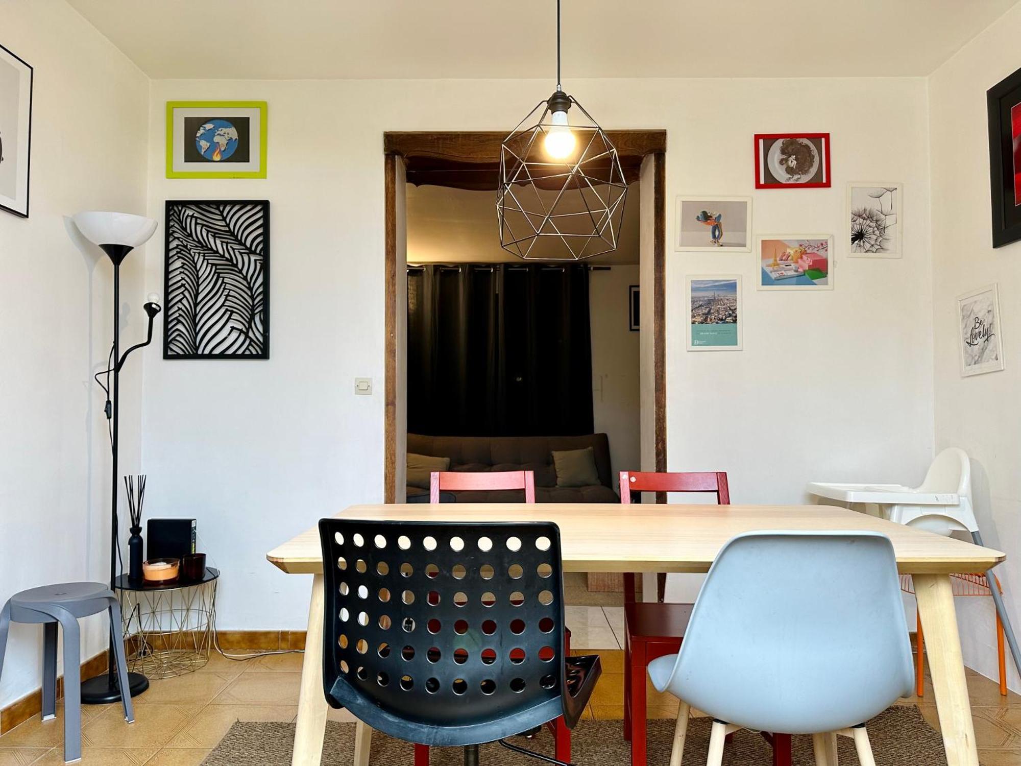 Aubervilliers Maison De Ville Pres Metro 7 By Immo Kit Bnb Exterior foto