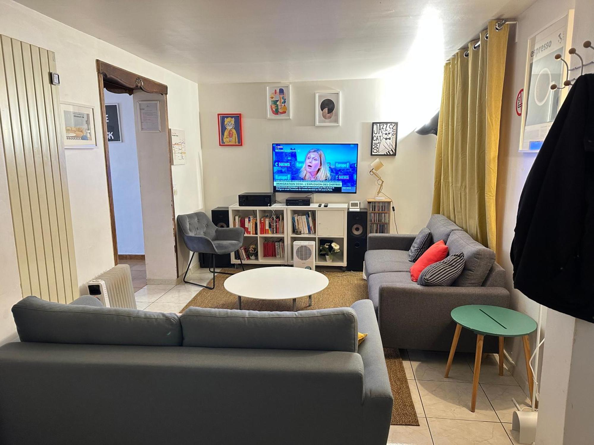 Aubervilliers Maison De Ville Pres Metro 7 By Immo Kit Bnb Exterior foto